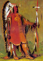 Four Bears Indian Chief of the Mandan 30x44 George