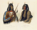 Noapeh an Assiniboin Indian 30x44 Karl Bodmer Nati