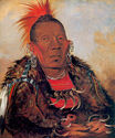 Chief of The Otoe Indians 22x30 George Catlin Nati