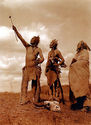 The Oath 15x22 Edward S. Curtis Native American In