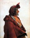 Plains Medicine Man 15x22 Bodmer Native American I