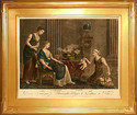 "Merchant of love"  Big French Art Print 