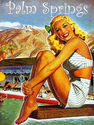 Palm Springs Resort 22x30 Hand Numbered Edition Ca