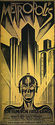  "Metropolis" BIG Beautiful Art Deco Movie Poster 