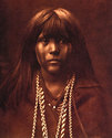 "Mohave Girl" Edward S. Curtis Art Photograph