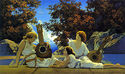 Lute Players 22x30 Hand Numbered Edition Maxfield 