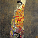 Hope II 22x30 Art Deco Print by Gustav Klimt Art D