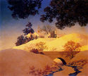 "Sunlight" BIG Maxfield Parrish Art Deco Print