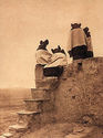 Hopi Women15x22 Edward S.Curtis Native American Ar