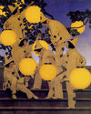 "Lantern Bearers" BIG Maxfield Parrish Art Deco Pr