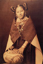 "Hopi Girl With Jar" Edward S. Curtis Art Photogra