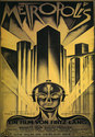 "Metropolis" XL-HUGE Beautiful Art Deco Movie Post