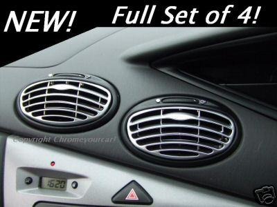 Chrome air vents ford focus #5