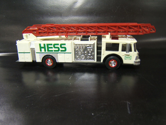 Hess Truck 1989 White Fire Engine VGC Original Box | eBay