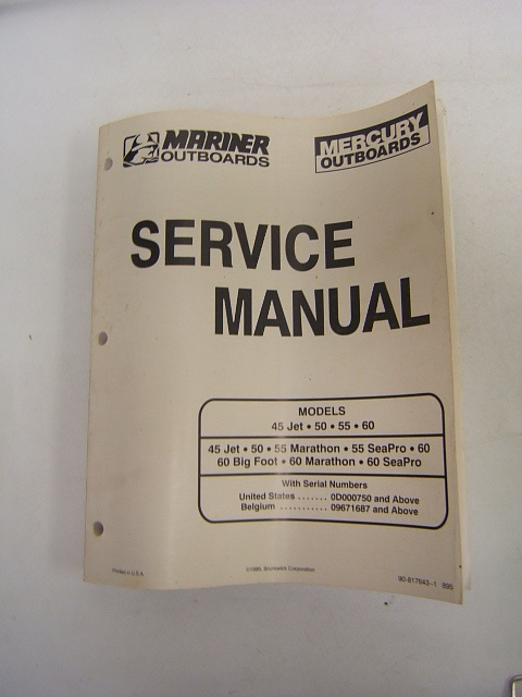 Mariner Outboard Serial Number Chart
