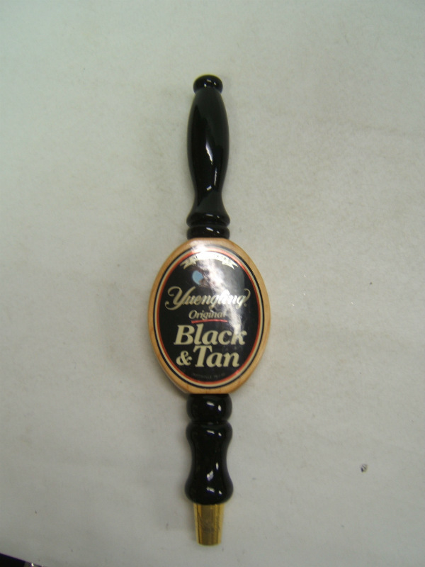 Yuengling Original Black & Tan Beer Tap Handle Wood 12 1/2