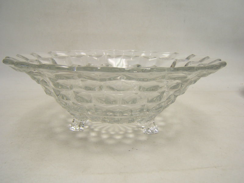 Fostoria American Three Footed Bowl 10