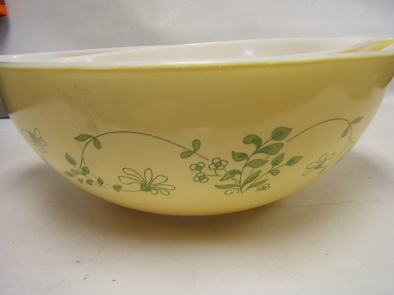 Pyrex Shenandoah Pattern Cinderella Nesting Bowls set of 2: #.443 ...