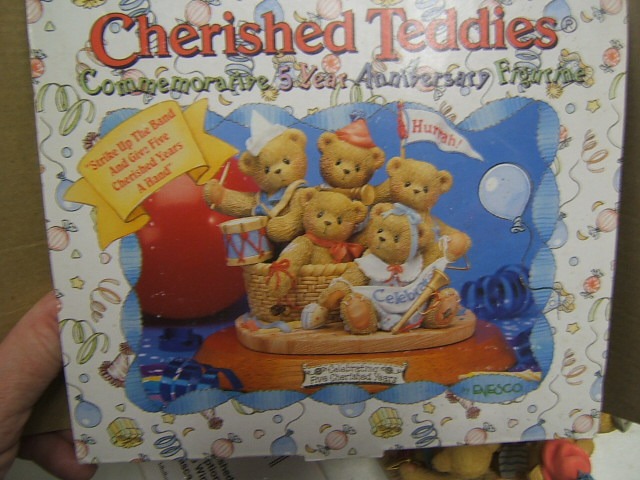 Enesco Cherished Teddies 5 Years Annie Brittany Colby Danny Ernie
