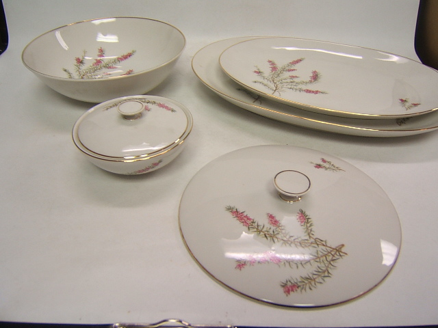 Vintage Hutschenreuther Selb Bavaria China 77 Pcs HUT716