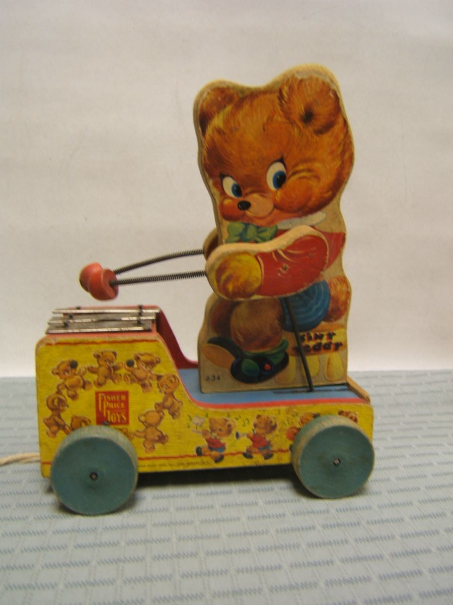 fisher price tiny teddy