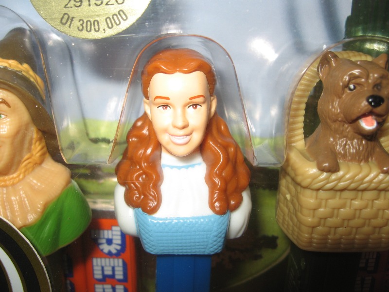 8 Pez Dispensers The Wizard of Oz 70th Anniversary Collector