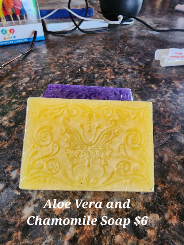Aloe Vera and Chamomile Soap