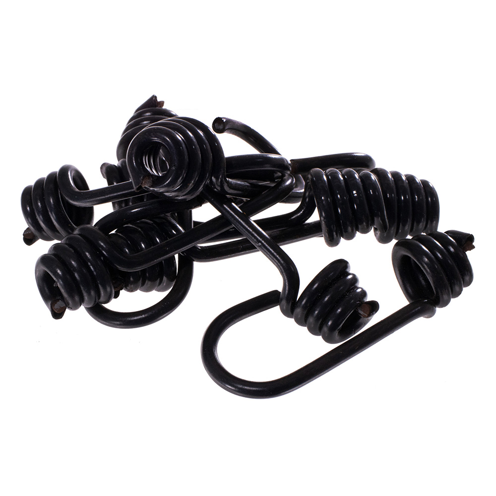 Wire Bungee Cord Hooks for Elastic Stretch Shock Cord 10 Pack