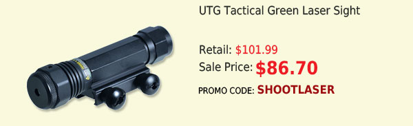 UTG Tactical Green Laser Sight