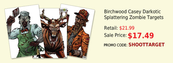 Birchwood Casey Darkotic Splattering Zombie Targets
