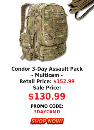 Condor 3-Day Assault Pack in Multicam