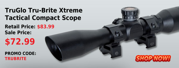 TruGlo TruBrite Xtreme Tactical Compact Scope