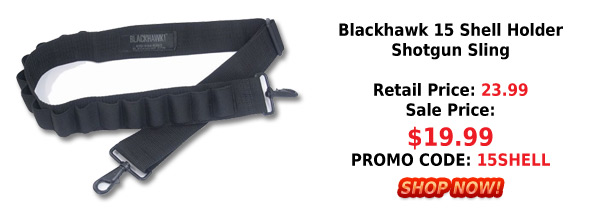 Blackhawk 15 Shell Holder Shotgun Sling