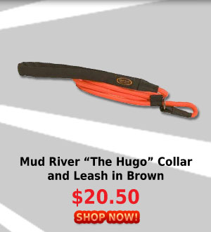 Mud River "The Hugo" Collar and Leash in Brown