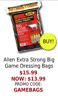 Allen Extra Strong Big Game Dressing Bags