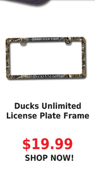 Ducks Unlimited License Plate Frame