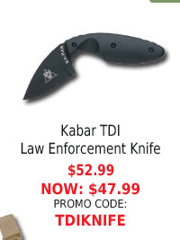 Kabar TDI Law Enforcement Knife