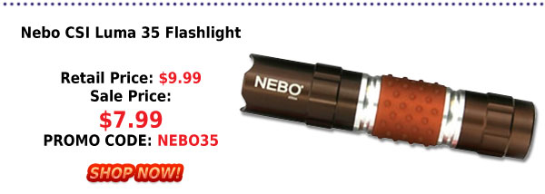 Nebo CSI Luma 35 Flashlight