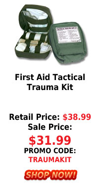 First Aid Tactical Trauma Kit