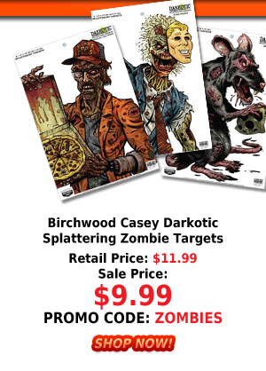 Birchwood Casey Darkotics Splattering Zombie Targets