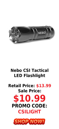 Nebo CSI Tactical LED Flashlight