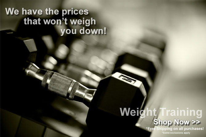 Shop all of our Weight Training Equipment!