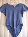 NWOT BETTY BLUE ~ SHORT SLEEVES COTTON/SPANDEX STR