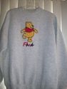 DISNEY PUFFY  POOH BEAR  LONG SLEEVES WARM  CUTE S