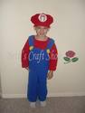 Red M Complete Outfit- (Super Mario Bros)