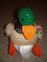 Mallard Duck Crochet Hats