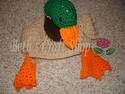 Mallard Duck Crochet Hats