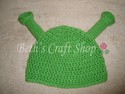 Ogre Crochet Hat (Shrek)