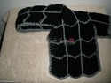Spider Hat-Scarf-Mitten Crochet Set (Spiderman, Ma