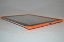 Orange Slim Magnetic Smart Front Cover + Silicone 